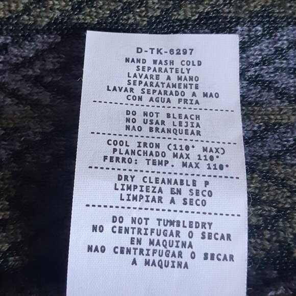 Ermenegildo Zegna SZ M Men's Crewneck Striped 70% Wool & 30% Cotton LS Sweater - Picture 6 of 12